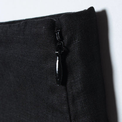 HIGH DENSE LINEN SKIRT