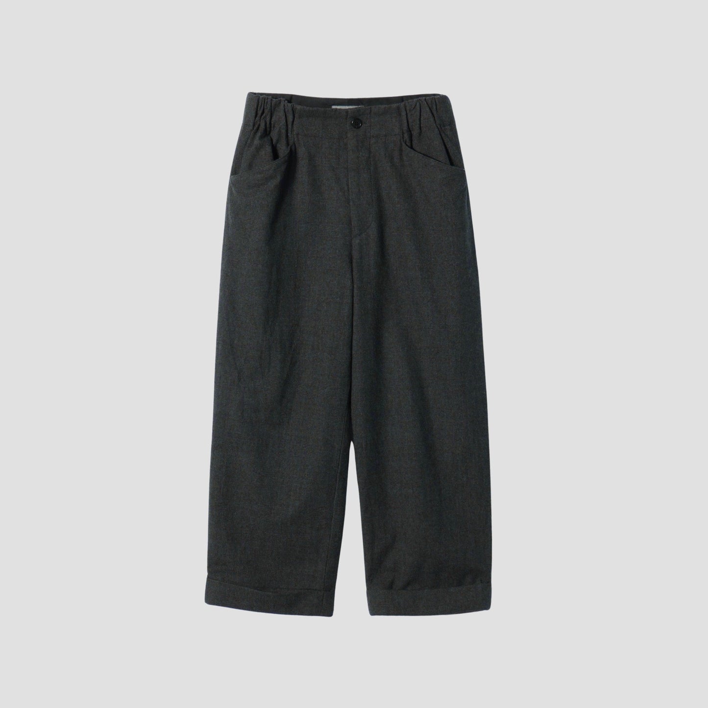 FLANNEL WOOL TROUSERS