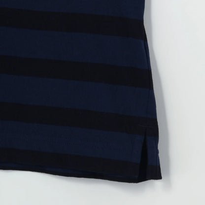 COTTON LINEN STRIPE JERSEY