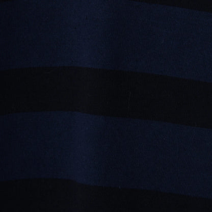COTTON LINEN STRIPE JERSEY