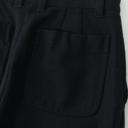 WOOL SERGE TROUSERS