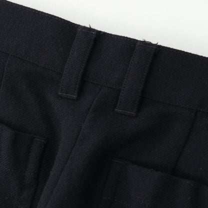 WOOL SERGE TROUSERS