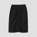 COMPACT TOUGH COTTON POPLIN SKIRT