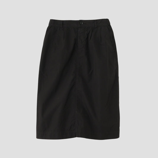 COMPACT TOUGH COTTON POPLIN SKIRT