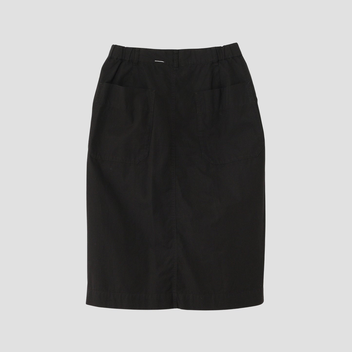 COMPACT TOUGH COTTON POPLIN SKIRT