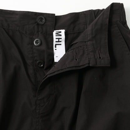 COMPACT TOUGH COTTON POPLIN SKIRT