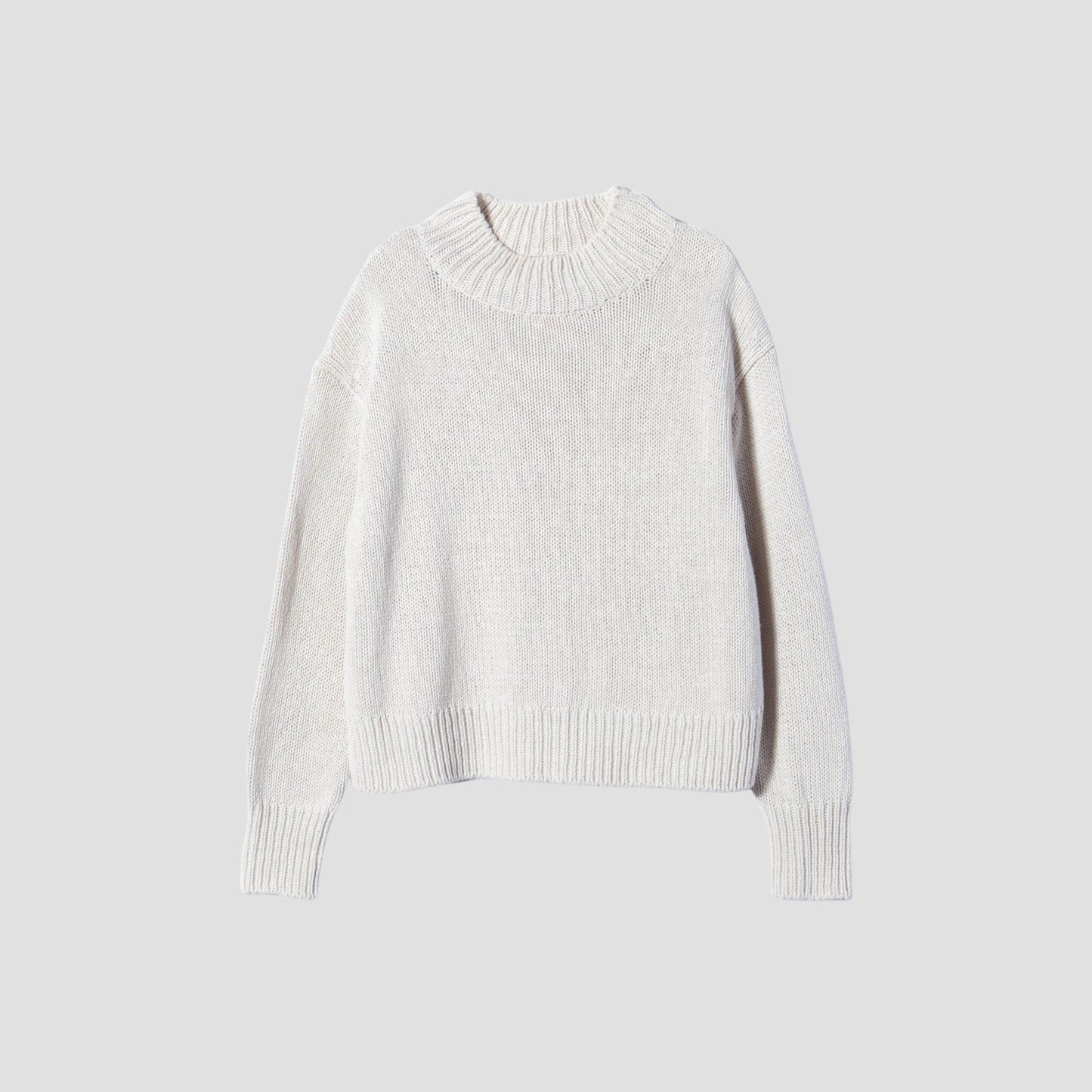 CHUNKY COTTON LINEN KNIT