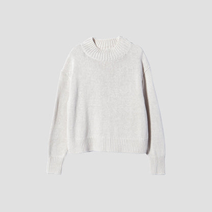 CHUNKY COTTON LINEN KNIT