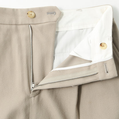 BRUSHED COTTON WOOL SKIRT