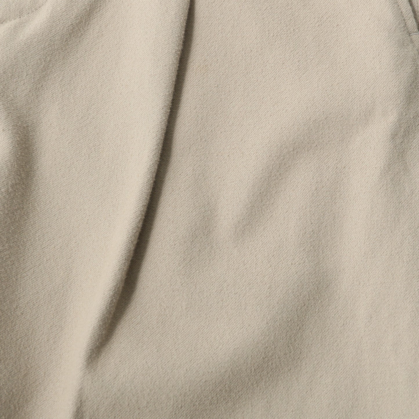 BRUSHED COTTON WOOL SKIRT