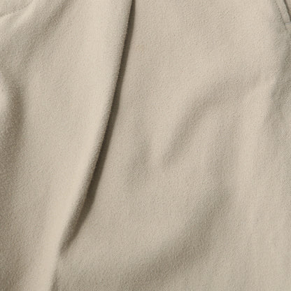 BRUSHED COTTON WOOL SKIRT