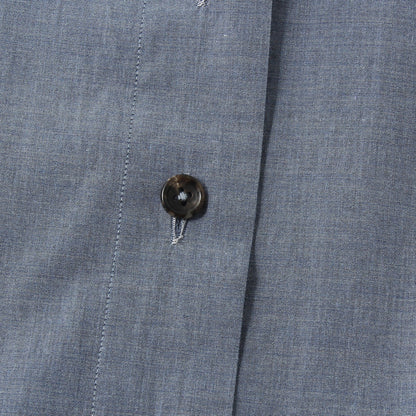 FINE COTTON CHAMBRAY DRESS
