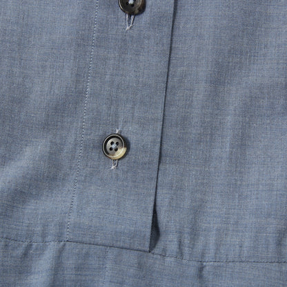 FINE COTTON CHAMBRAY DRESS