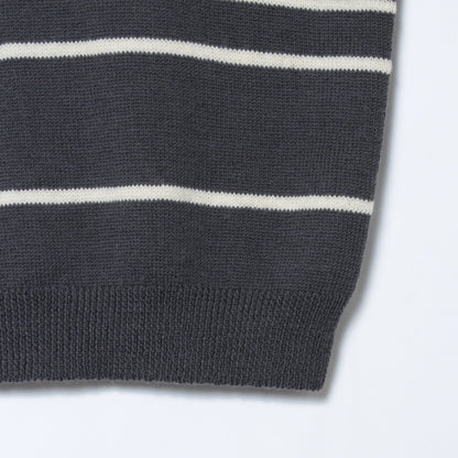 STRIPE S/S JUMPER KNIT
