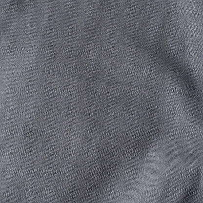 COTTON LINEN CANVAS TROUSERS