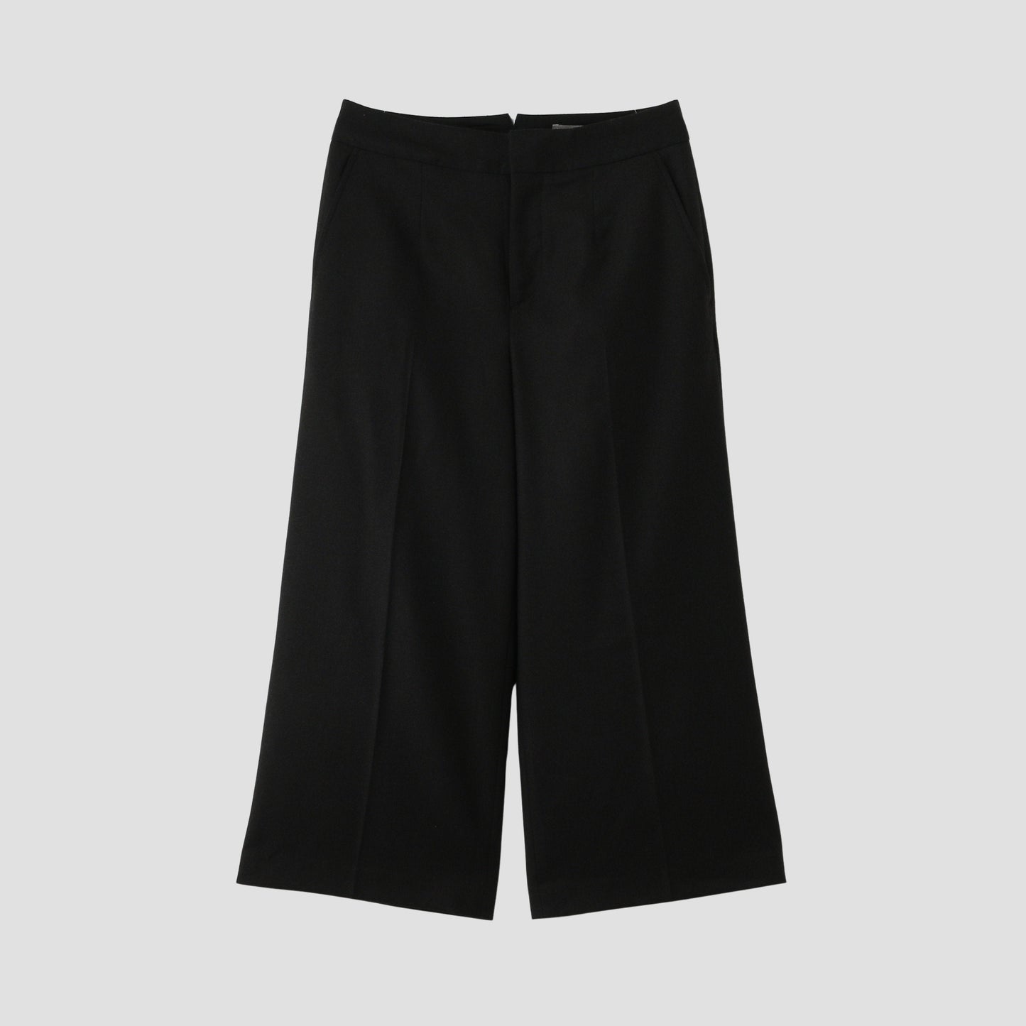 FINE WOOL FLANNEL TROUSERS