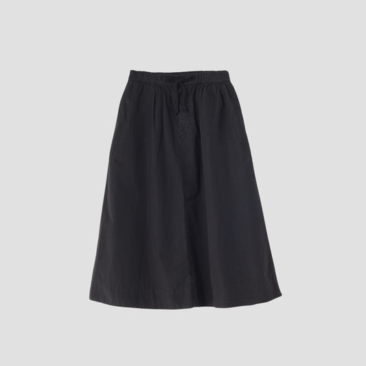 COTTON RAMIE TOUGH POPLIN SKIRT