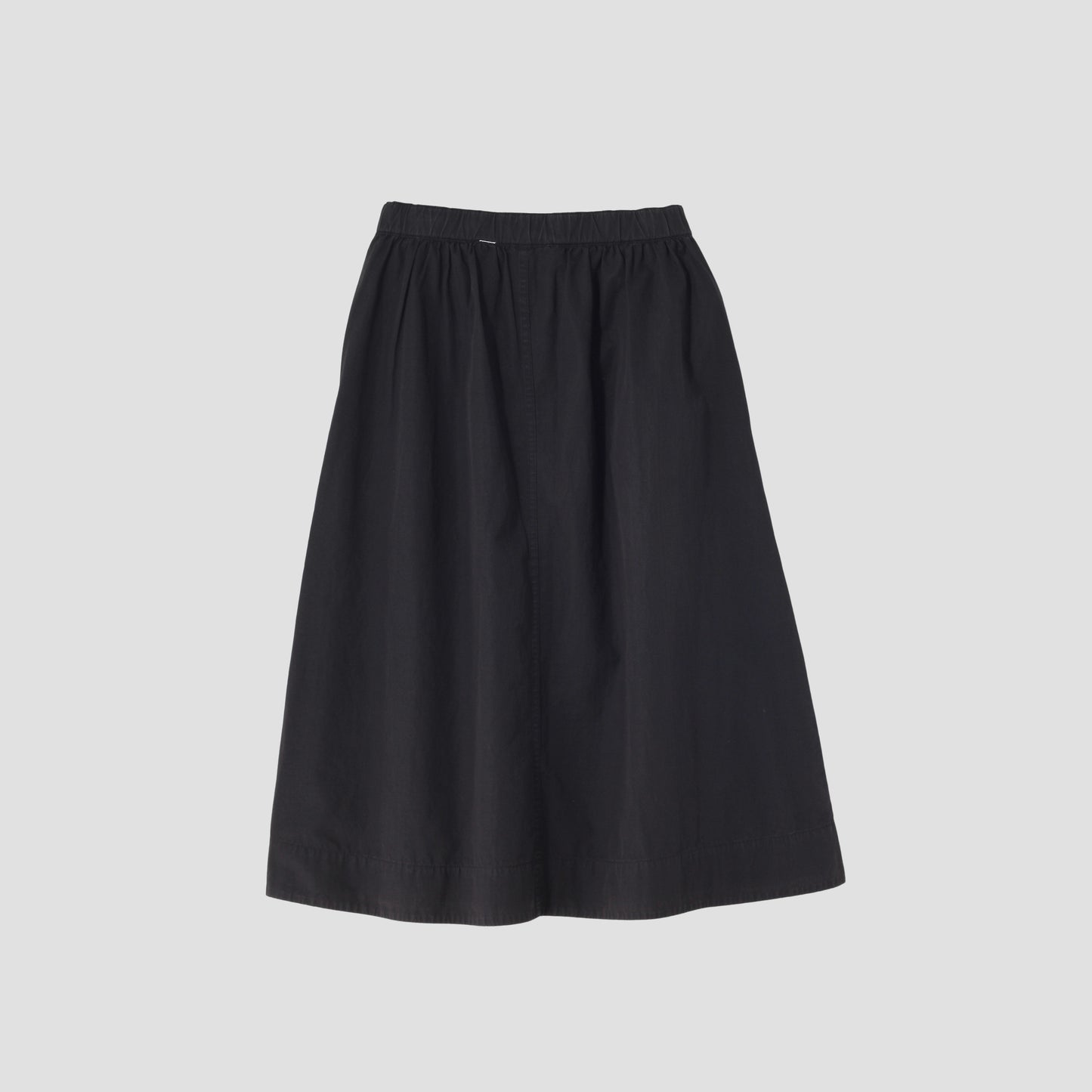 COTTON RAMIE TOUGH POPLIN SKIRT