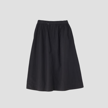COTTON RAMIE TOUGH POPLIN SKIRT
