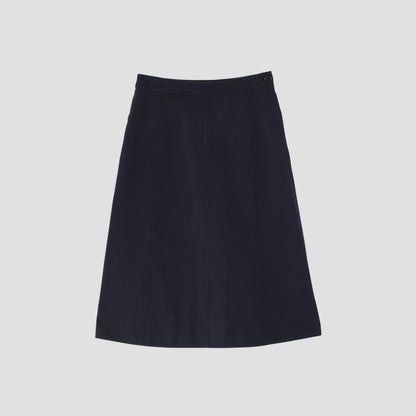 COTTON TWILL SKIRT