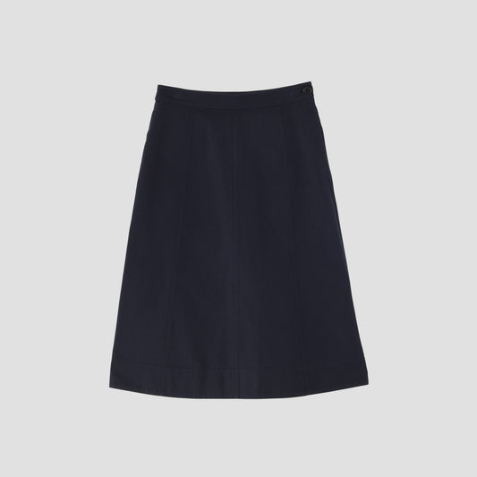 COTTON TWILL SKIRT