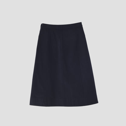 COTTON TWILL SKIRT
