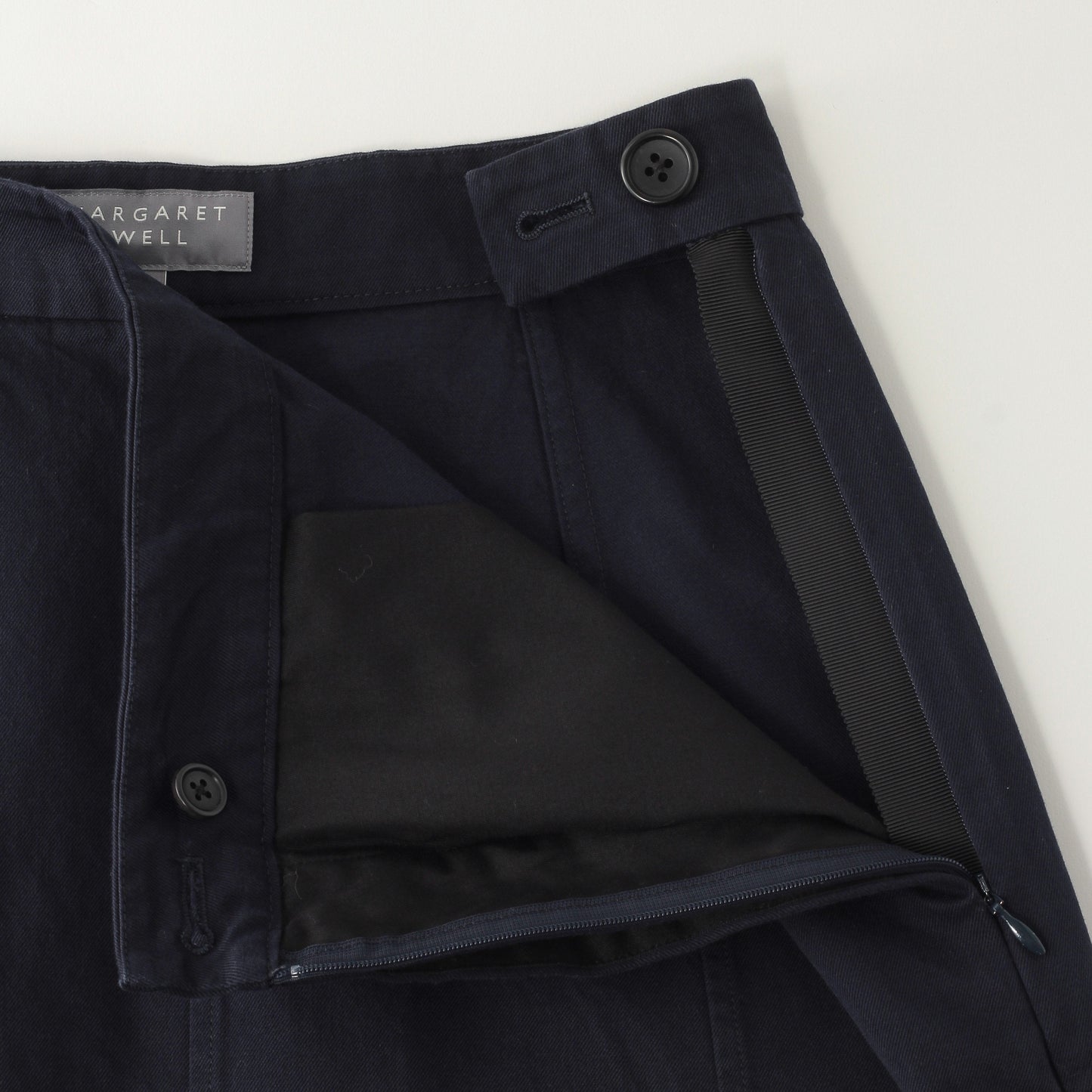 COTTON TWILL SKIRT