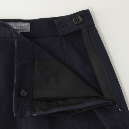 COTTON TWILL SKIRT
