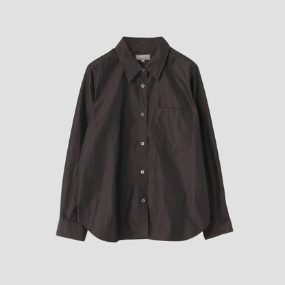 FINE COTTON CHAMBRAY SHIRT
