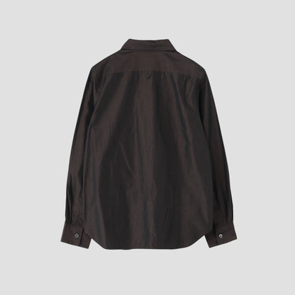FINE COTTON CHAMBRAY SHIRT