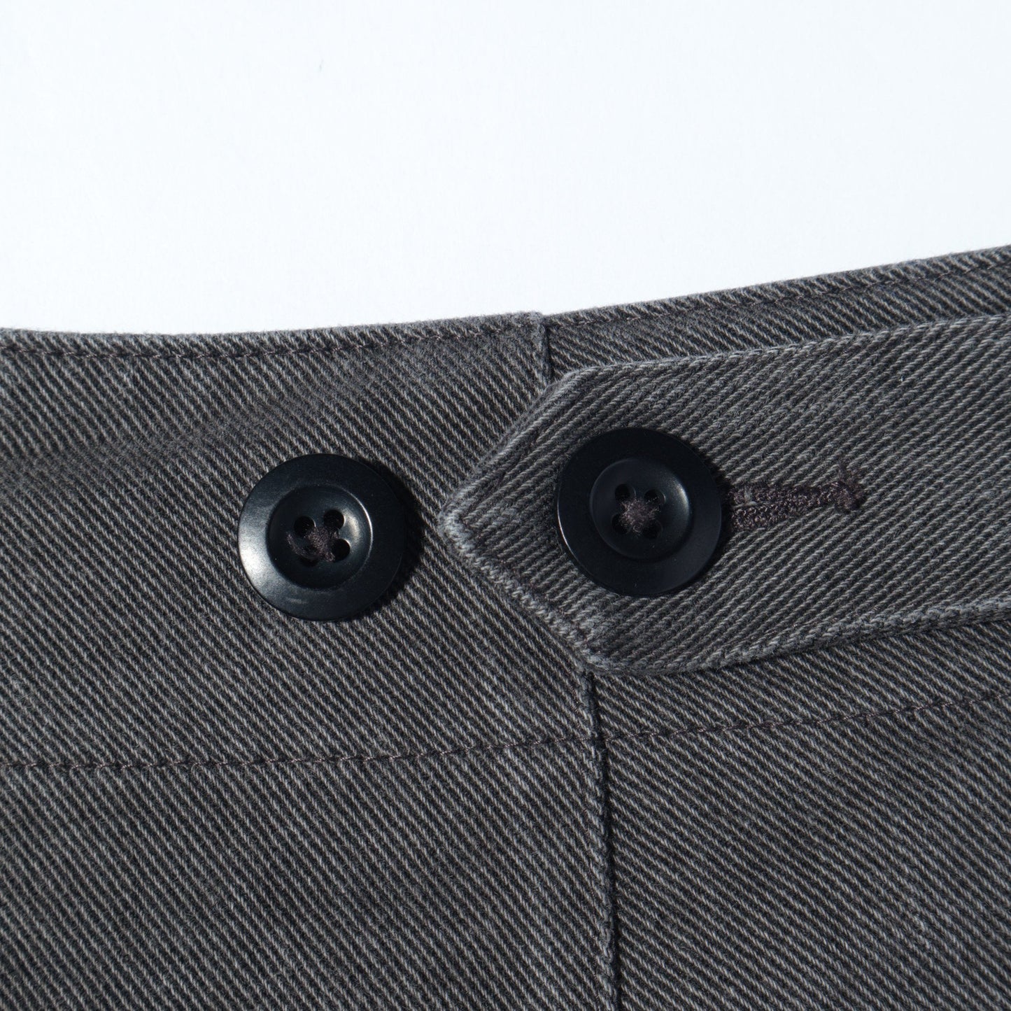 FADED COTTON DRILL TROUSERS