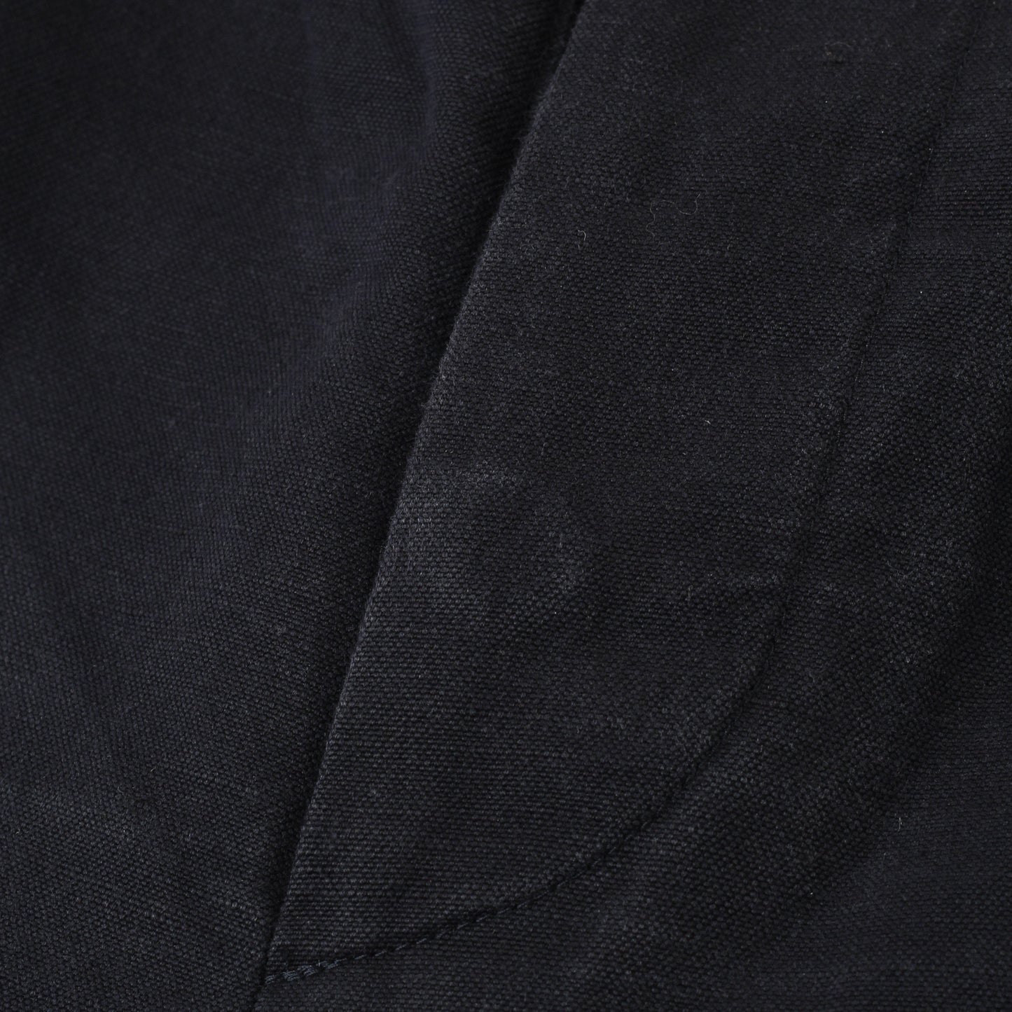 COTTON LINEN CANVAS TROUSERS