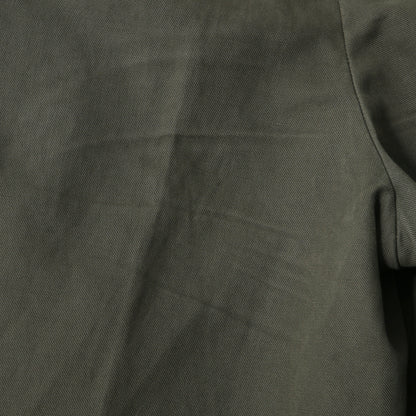 BRUSHED COTTON LINEN TROUSERS