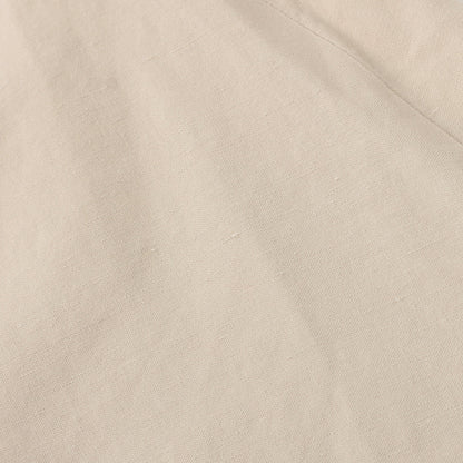 COTTON LINEN OXFORD SKIRT