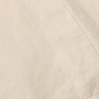 COTTON LINEN OXFORD SKIRT
