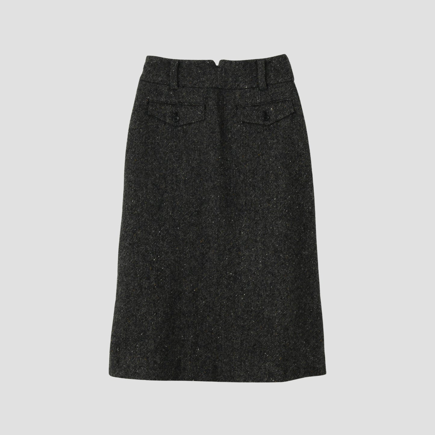 WOOL TWEED SKIRT