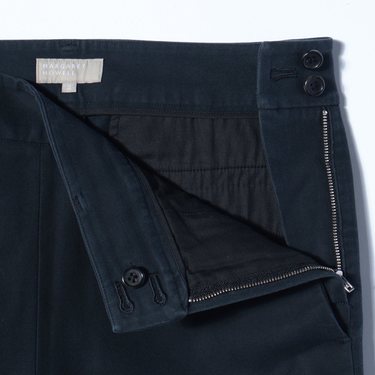 CANVAS STRETCH TROUSERS