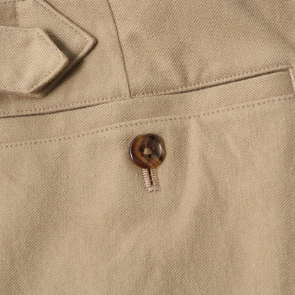 WORN COTTON TWILL SKIRT