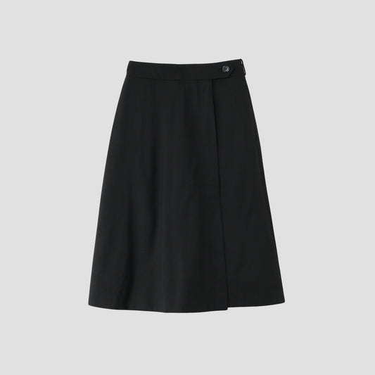 FINE WOOL POPLIN TROUSERS