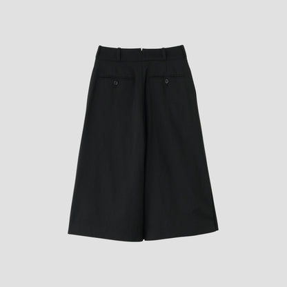 FINE WOOL POPLIN TROUSERS