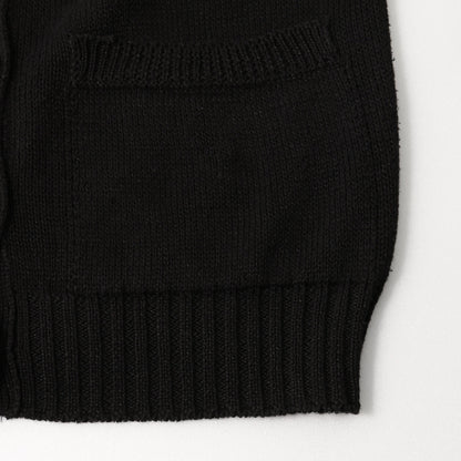 LINEN COTTON SILK CARDIGAN KNIT