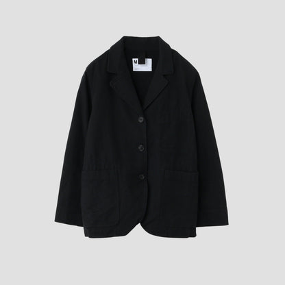 WORN LINEN COTTON DRILL JACKET