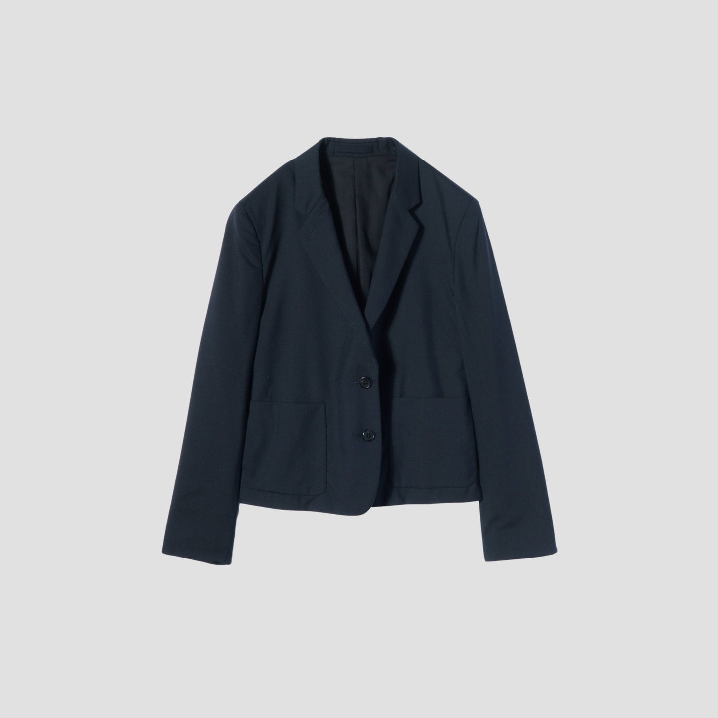FINE WOOL POPLIN JACKET