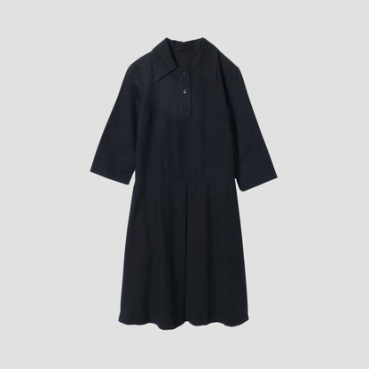 COTTON WOOL DRESS