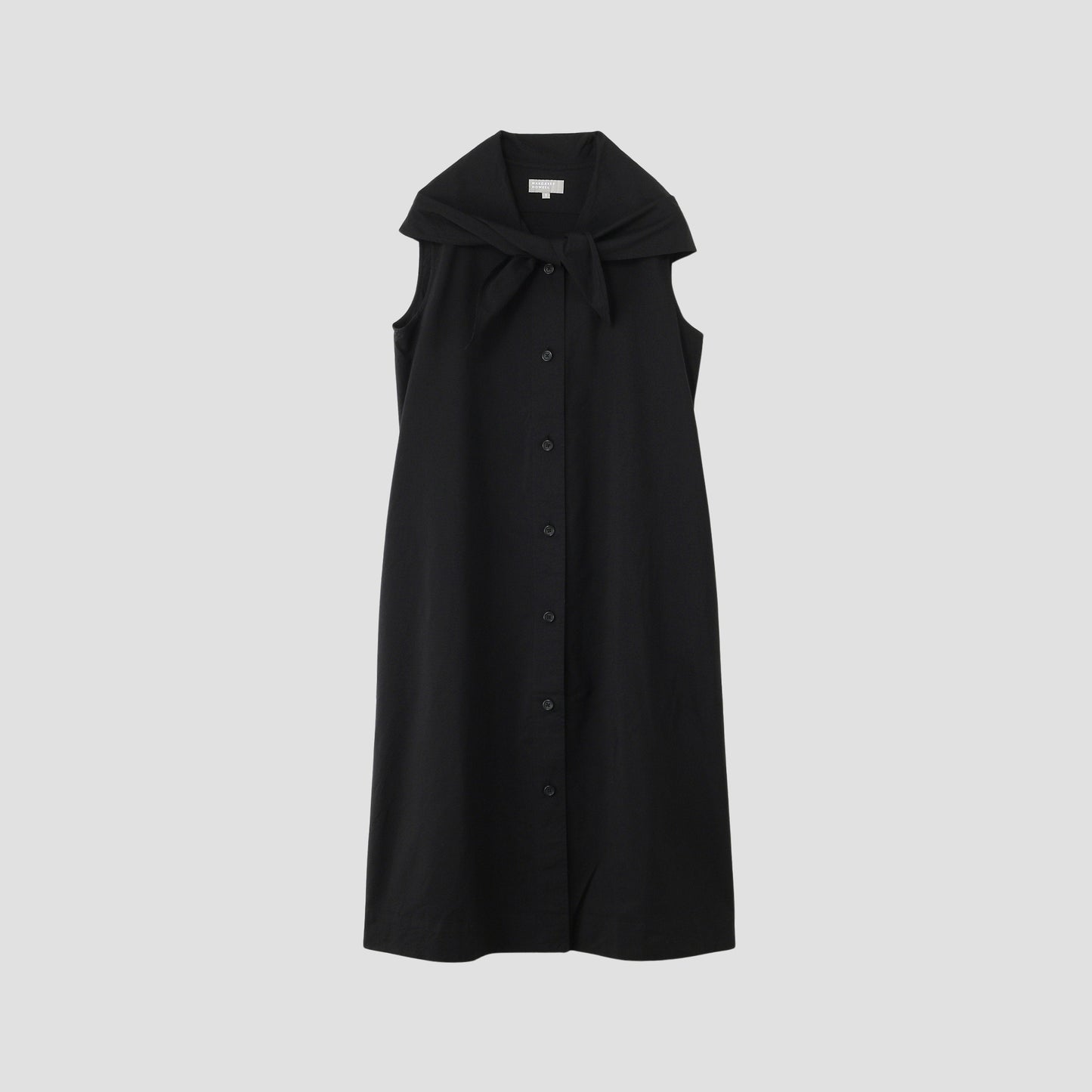 COTTON SILK POPLIN DRESS