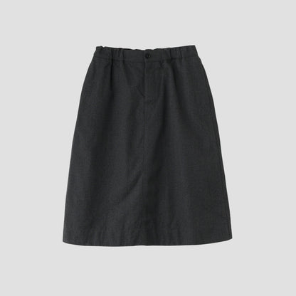 WOOL COTTON DRILL SKIRT
