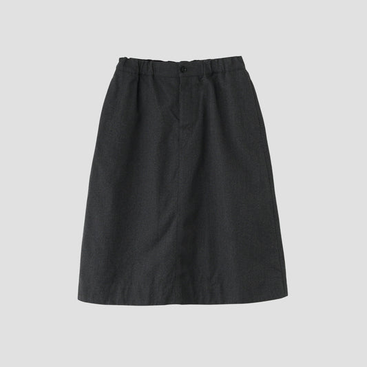 WOOL COTTON DRILL SKIRT