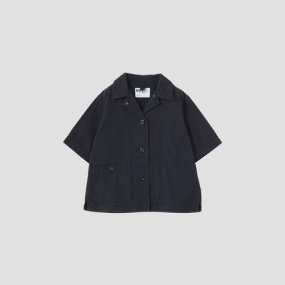 FADED COTTON ROUGH TWILL SHIRT