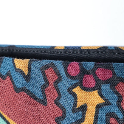 PAISLEY COTTON LINEN TWILL SKIRT