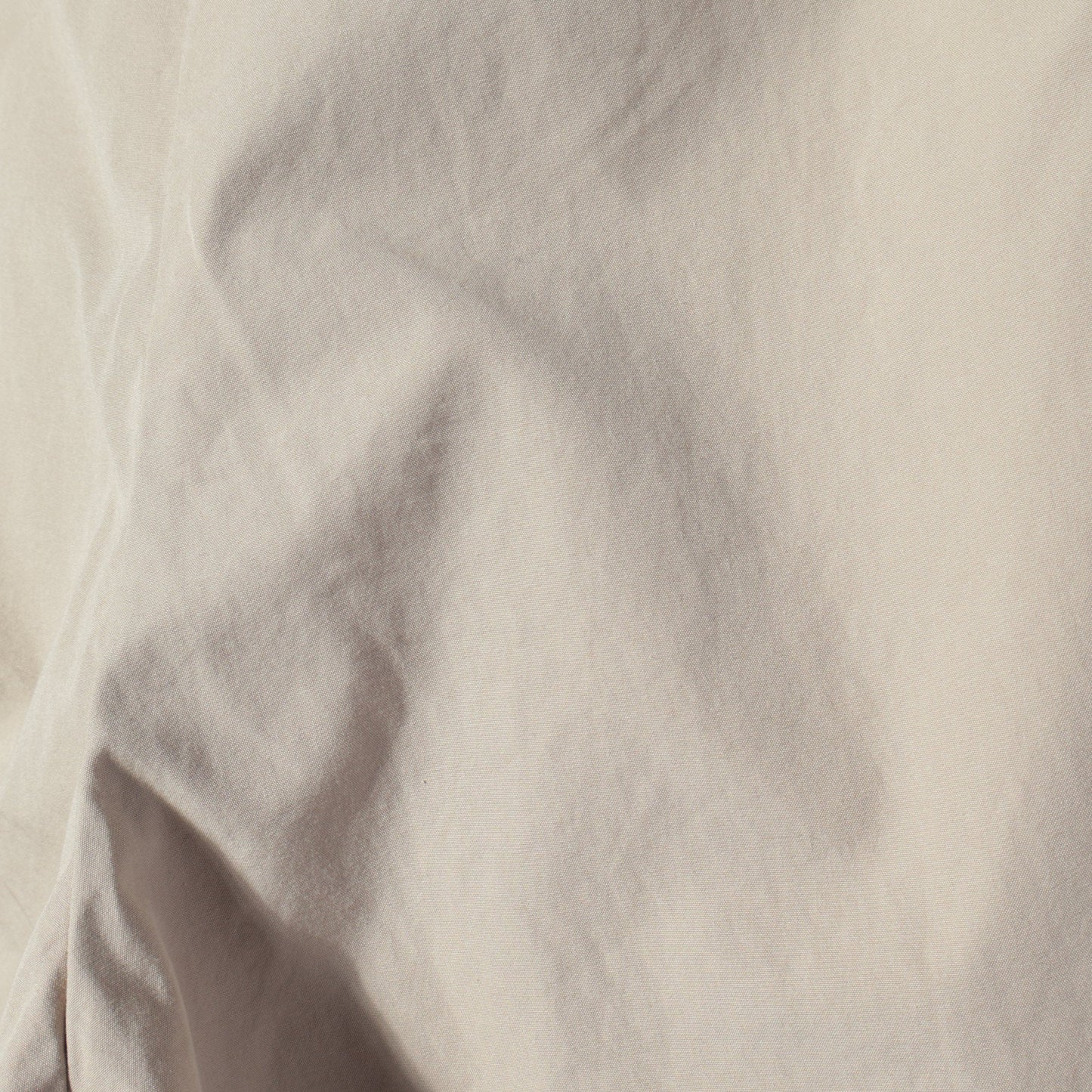 WASHED YARN DYE COTTON POPLIN TROUSERS